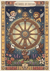 The Wheel of Fortune tarot : The Turn