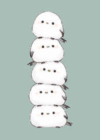 Shima Enaga Dango | Fluffy Mint#1