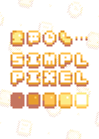 SIMPL PIXEL :pastel yellow