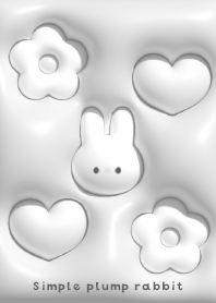 Simple chubby rabbit 01_2