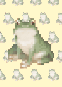 Frogpattern像素艺术主题yellow05