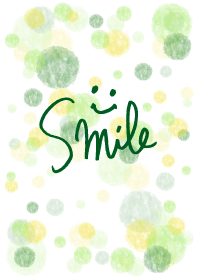 A handwritten smile5-Dot Watercolor-joc