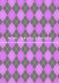 MINI ARGYLECHECK THEME 76