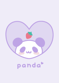 Panda Strawberry - Purple