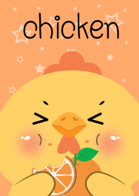 Chicken Love Orange Theme