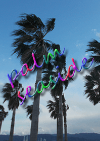 Seaside palms forget time