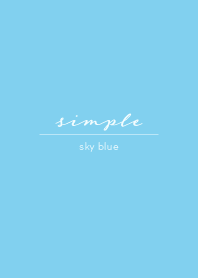 simple_sky blue
