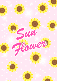 Sunflower -pink-