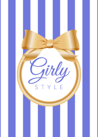 Girly Style-GOLDStripes-ver.2
