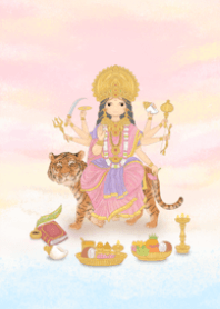 พระแม่อุมาเทวี pink