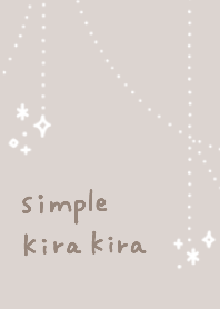 Simple Beige Chandelier