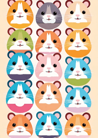Banyak sekali hamster! 16