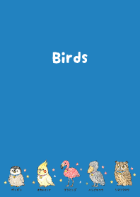 My beloved bird02 blue