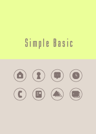 Simple basic:yellow beige WV