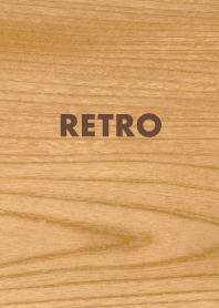 Retro Wooden Style