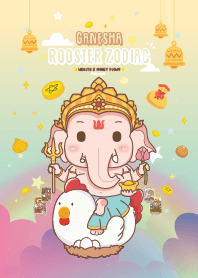Ganesha & Rooster Zodiac : Wealth