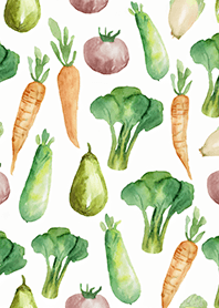 【シンプル】お野菜の着せかえ#675
