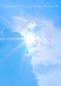 Iridescent Cloud Photo #5-13Not AI