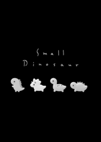3d small dinosaur/black monoc