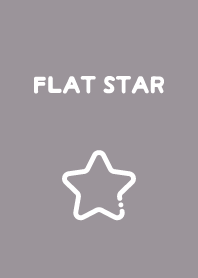 FLAT STAR / Dove Grey