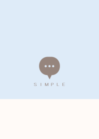 SIMPLE(beige blue)V.1344b