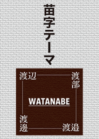 ワタナベさん専用テーマ