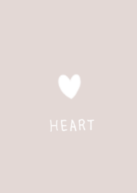 HEART - PINK BEIGE
