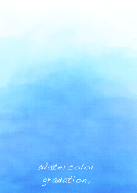 Watercolor gradation (blue)