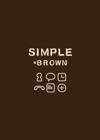SIMPLE*brown*