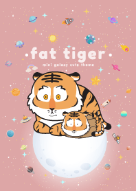 Fat Tiger Mini Galaxy Like Pink