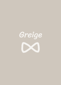 Handwritten Simple Ribbon | Greige