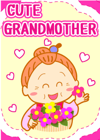 Cute grandmother