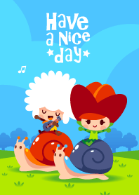 Fluffy & Tilly (Happy a nice day)