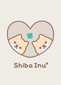柴犬 四葉 [棕色]