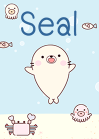 Seal Love Blue