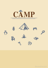 CAMP navy beige
