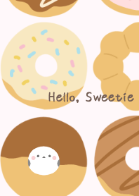 Shimaenaga and Donuts pink