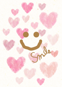 大人スマイルとハート