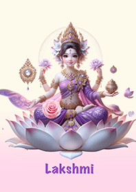 Lakshmi attracts wealth, luck, business.