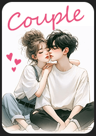 かわいいカップルの着せ替え11