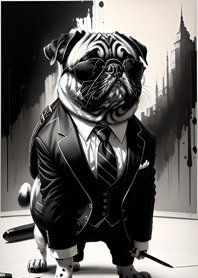 Anjing Tinta, Pug2