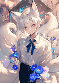 九尾の白狐を持つ絶世の美男❤️