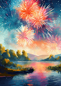 Beautiful Fireworks Theme#30