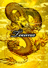 Touma Golden Dragon Money luck UP