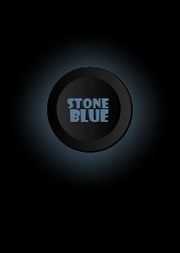 Stone Blue Button In Black V.2