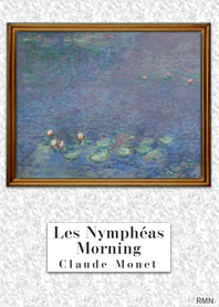 Claude Monet "Les Nympheas Morning"