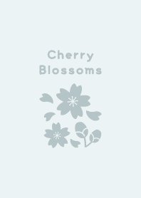 Cherry Blossoms14.GreenBlue.