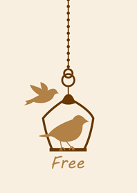 Beautiful free bird