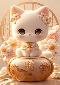Treasure-Guarding Lucky Cat_1-2 JP