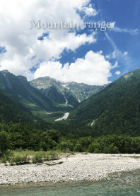 Mountain range.